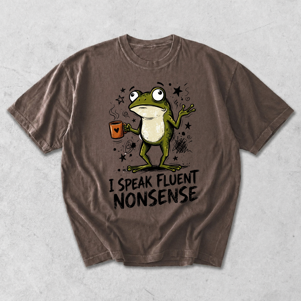 I Speak Fluent Nonsense Frog T-Shirt