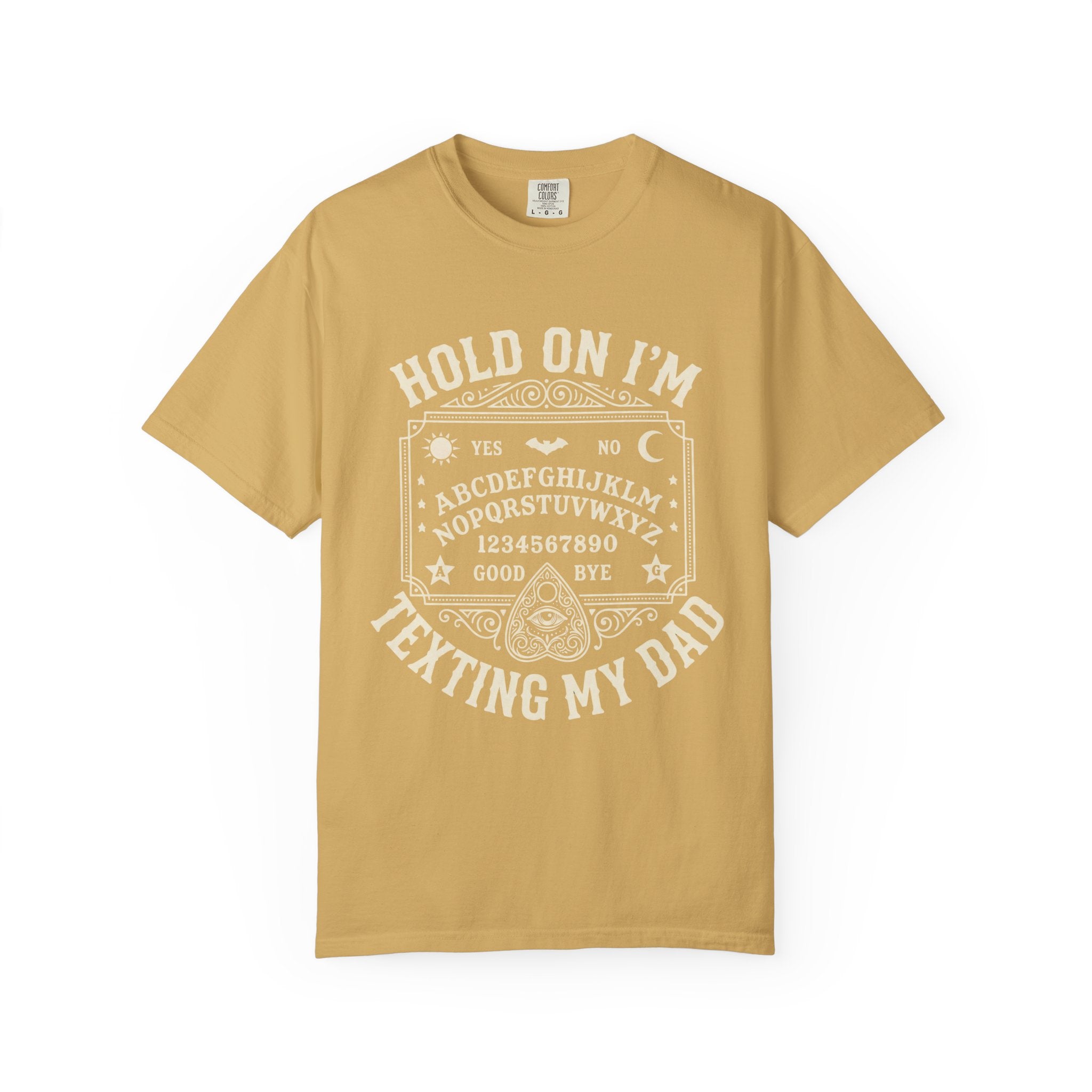Hold On I’m Texting My Dad Funny Spooky T-Shirt