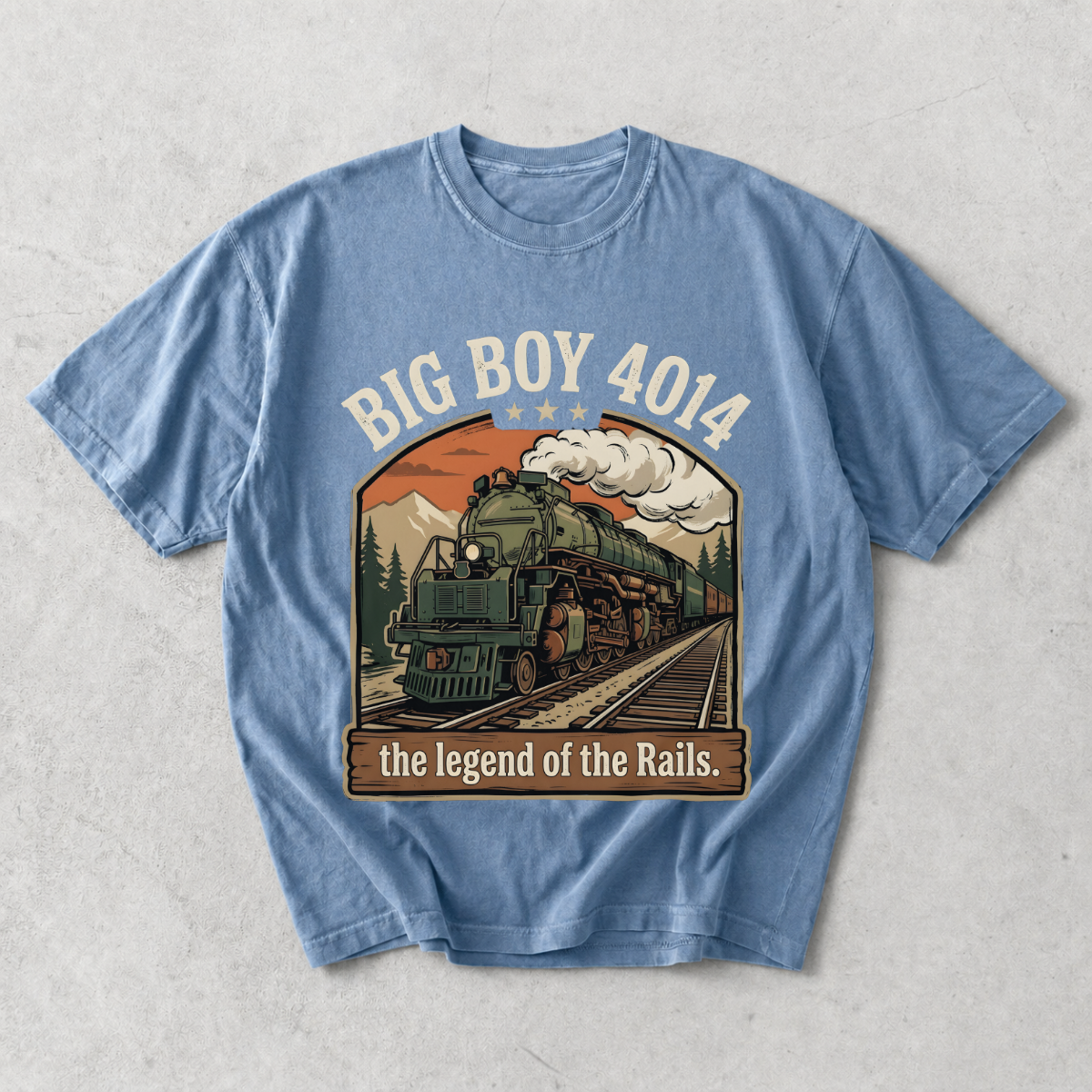 Big Boy 4014 Vintage Train Lover T-Shirt