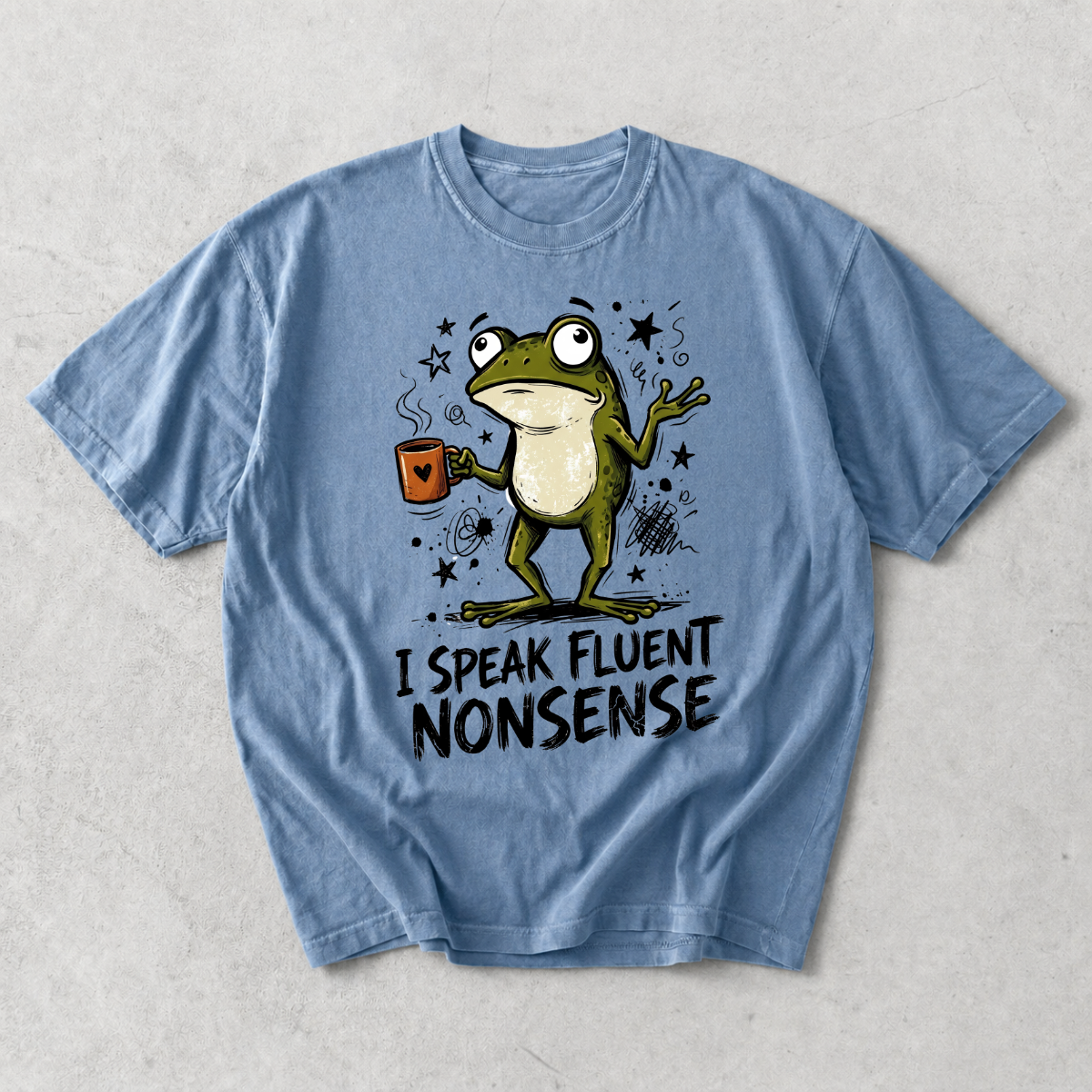 I Speak Fluent Nonsense Frog T-Shirt