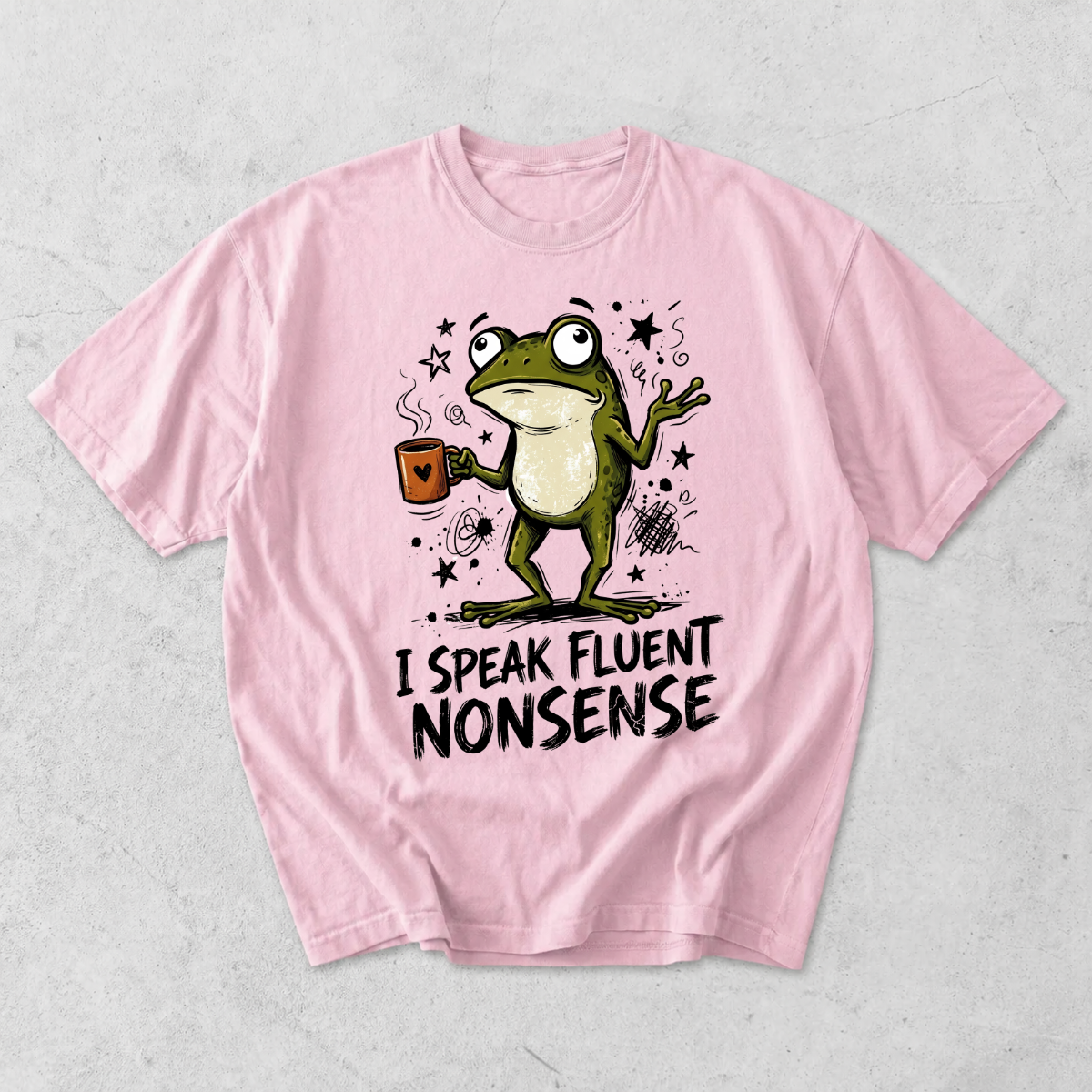 I Speak Fluent Nonsense Frog T-Shirt
