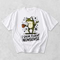 I Speak Fluent Nonsense Frog T-Shirt