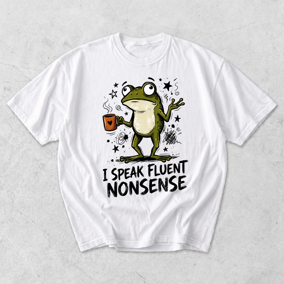 I Speak Fluent Nonsense Frog T-Shirt