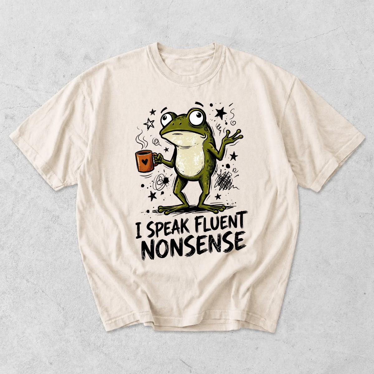 I Speak Fluent Nonsense Frog T-Shirt