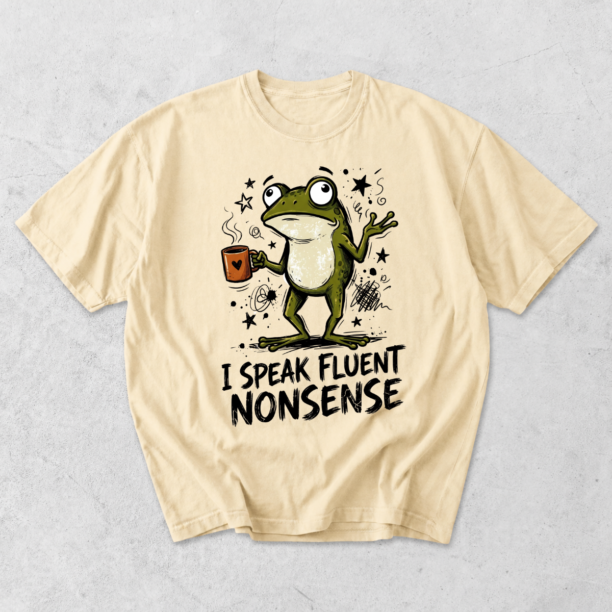 I Speak Fluent Nonsense Frog T-Shirt