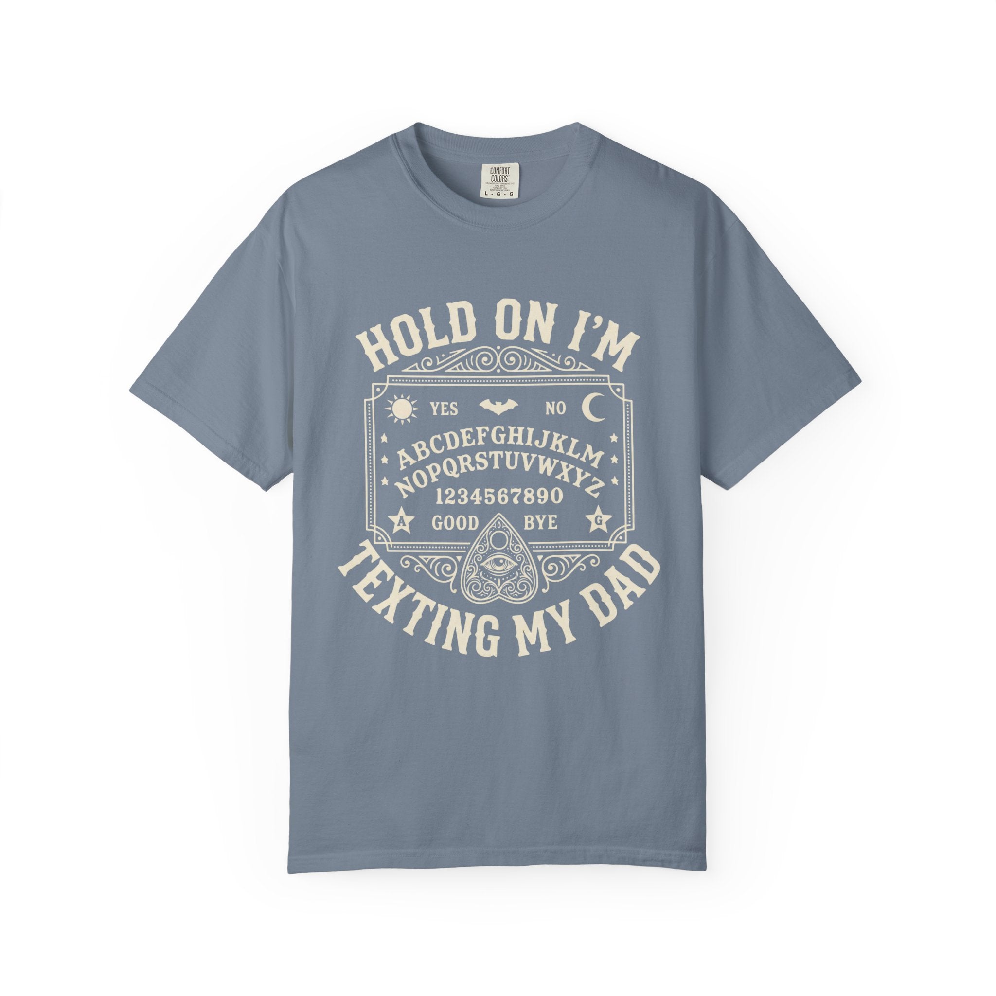 Hold On I’m Texting My Dad Funny Spooky T-Shirt