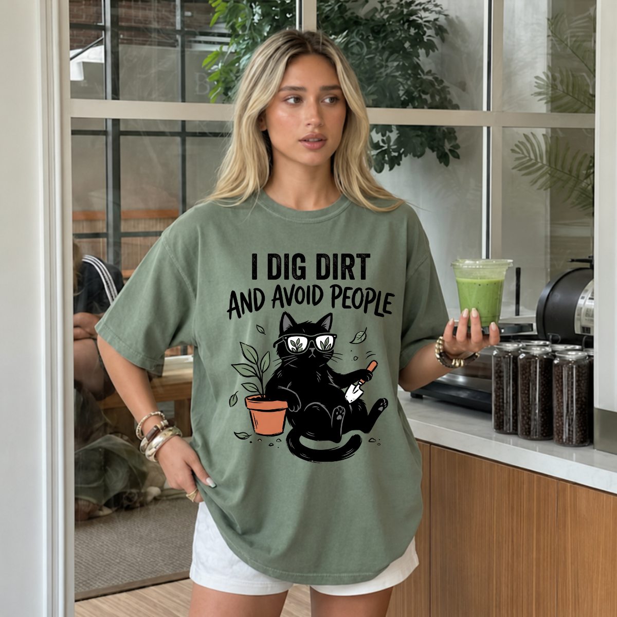 I Dig Dirt And Avoid People T-Shirt