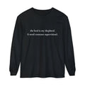 The Lord Is My Shepherd Funny Christian Long Sleeve Shirt