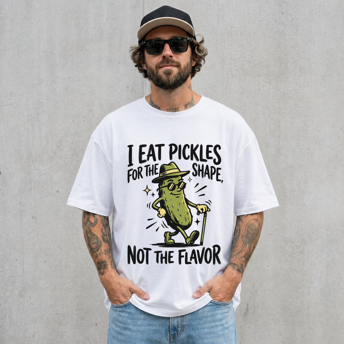 Funny Pickle Humor Food Lover T-Shirt