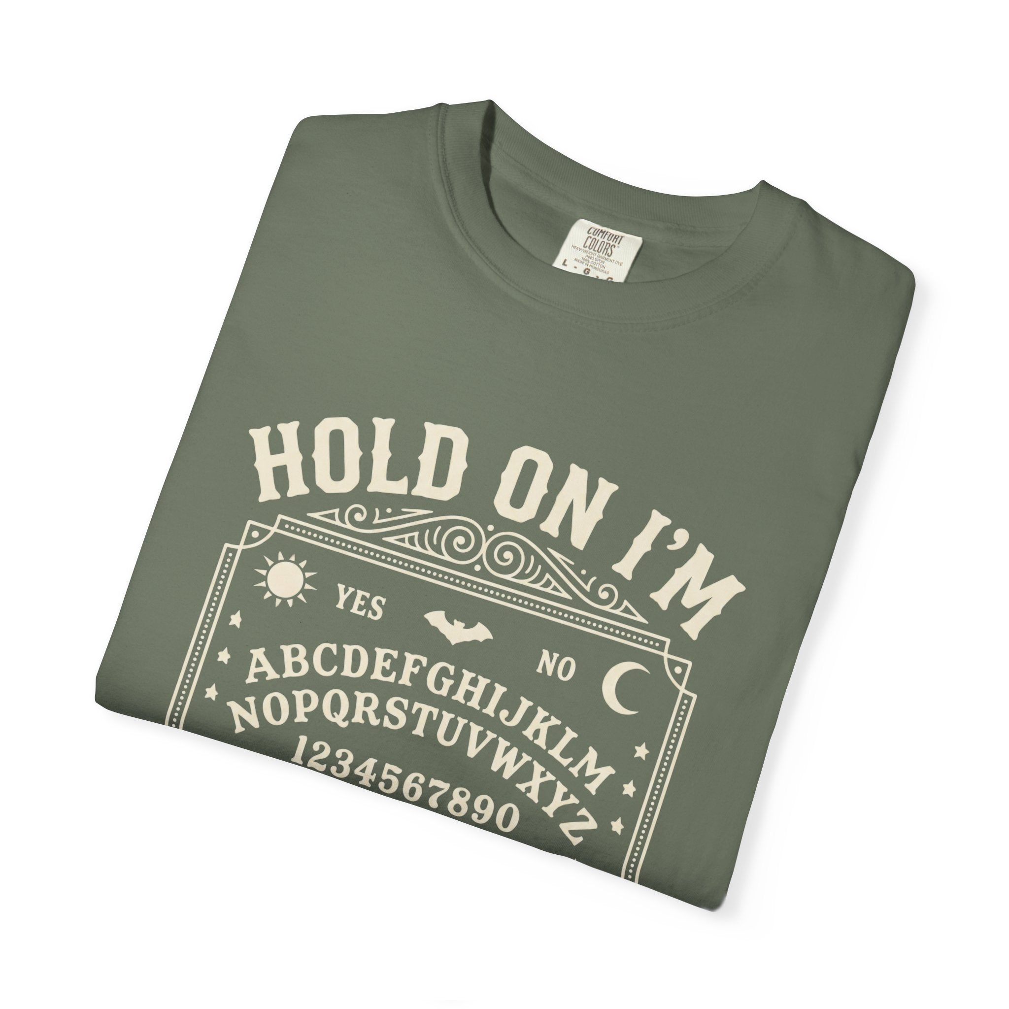 Hold On I’m Texting My Dad Funny Spooky T-Shirt