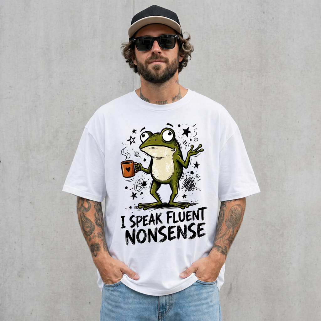 I Speak Fluent Nonsense Frog T-Shirt